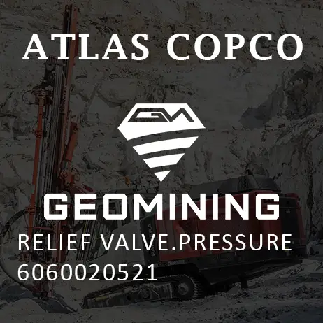6060020521 ПРЕДОХРАНИТЕЛЬНЫЙ КЛАПАН  ДАВЛЕНИЕ Atlas Copco / Epiroc
