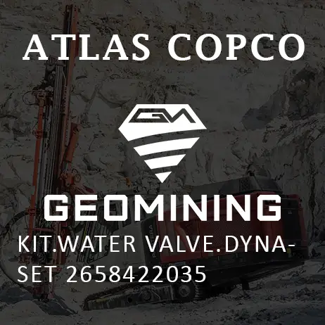 2658422035 КОМПЛЕКТ ВОДЯНОЙ КЛАПАН DYNASET Atlas Copco / Epiroc