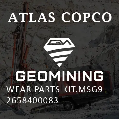 2658400083 КОМПЛЕКТ ИЗНАШИВАЕМЫХ ДЕТАЛЕЙ MSG9 Atlas Copco / Epiroc