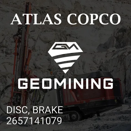 2657141079 ДИСКОВЫЙ ТОРМОЗ Atlas Copco / Epiroc