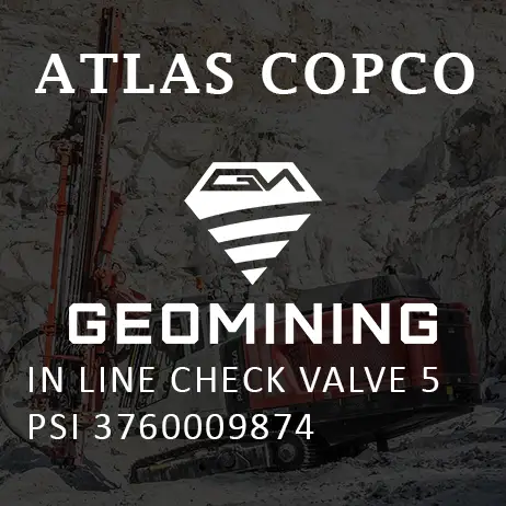 3760009874 ВСТРОЕННЫЙ ОБРАТНЫЙ КЛАПАН 5 PSI Atlas Copco / Epiroc