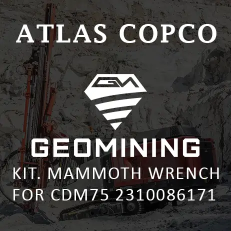 2310086171 НАБОР  ГАЕЧНЫЙ КЛЮЧ MAMMOTH ДЛЯ CDM75 Atlas Copco / Epiroc