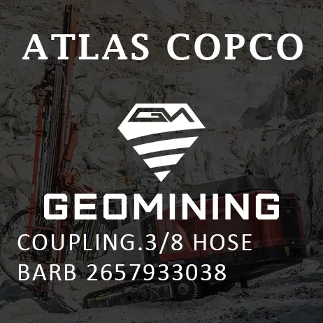 2657933038 СОЕДИНИТЕЛЬНАЯ МУФТА  ШТУЦЕР ДЛЯ ШЛАНГА 3/8 Atlas Copco / Epiroc