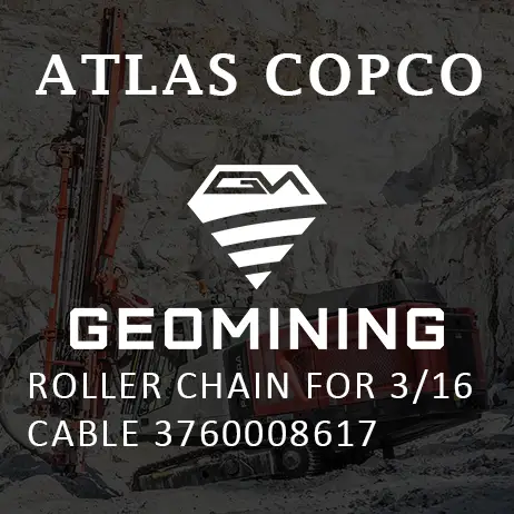 3760008617 РОЛИКОВАЯ ЦЕПЬ ДЛЯ КАБЕЛЯ 3/16 Atlas Copco / Epiroc