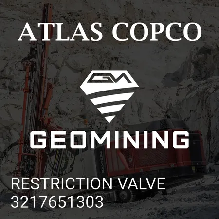 3217651303 ОГРАНИЧИТЕЛЬНЫЙ КЛАПАН Atlas Copco / Epiroc