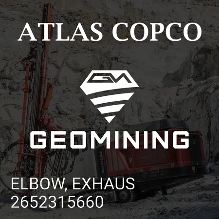 2652315660 КОЛЕНО, ВЫХЛОПНАЯ Atlas Copco / Epiroc