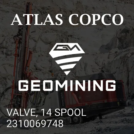 2310069748 КЛАПАН, 14 ЗОЛОТНИК Atlas Copco / Epiroc
