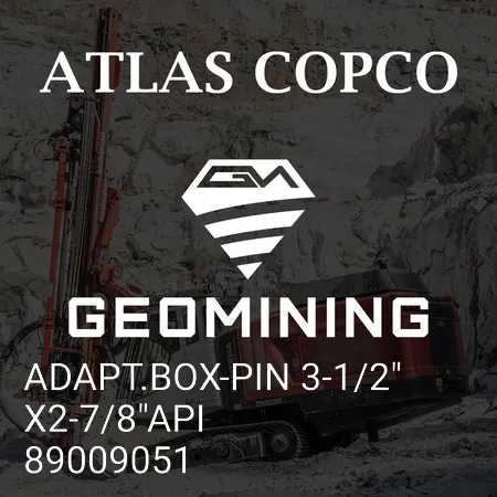 89009051 АДАПТ.КОРОБКА-ШТЫРЬ 3-1/2"X2-7/8"API Atlas Copco / Epiroc