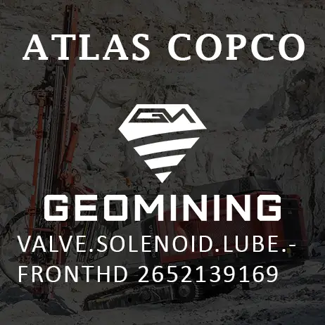 2652139169 КЛАПАН СОЛЕНОИДНЫЙ СМАЗОЧНЫЙ ПЕРЕДНИЙ Atlas Copco / Epiroc