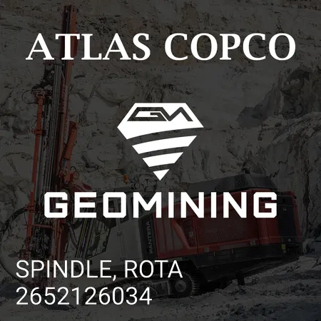 2652126034 ШПИНДЕЛЬ, ВРАЩАЮЩИЙСЯ Atlas Copco / Epiroc