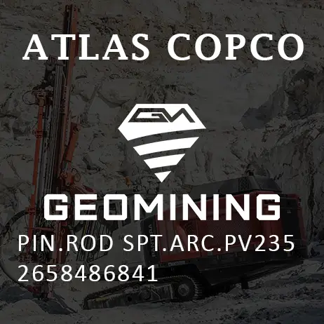 2658486841 ШТИФТ  ШТОК SPT  ARC  PV235 Atlas Copco / Epiroc