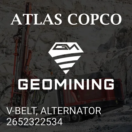 2652322534 КЛИНОВОЙ РЕМЕНЬ, ГЕНЕРАТОР Atlas Copco / Epiroc