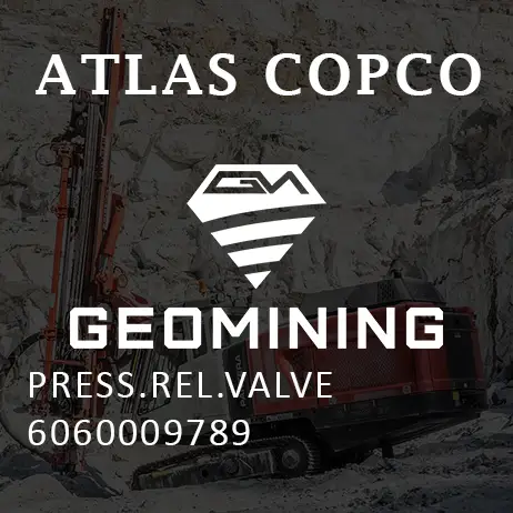 6060009789 КЛАПАН ОТНОСИТЕЛЬНОГО ДАВЛЕНИЯ Atlas Copco / Epiroc