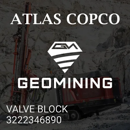 3222346890 БЛОК КЛАПАНОВ Atlas Copco / Epiroc