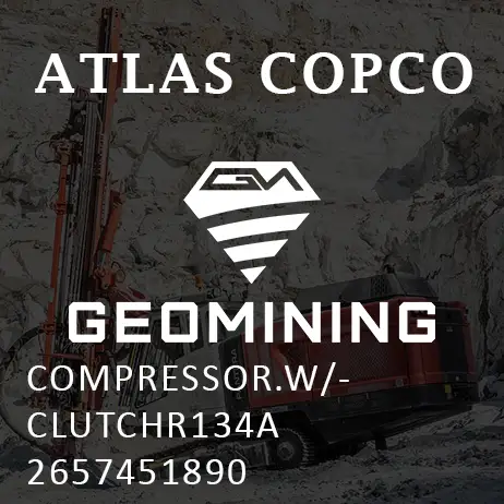 2657451890 КОМПРЕССОР  С МУФТОЙ R134A Atlas Copco / Epiroc