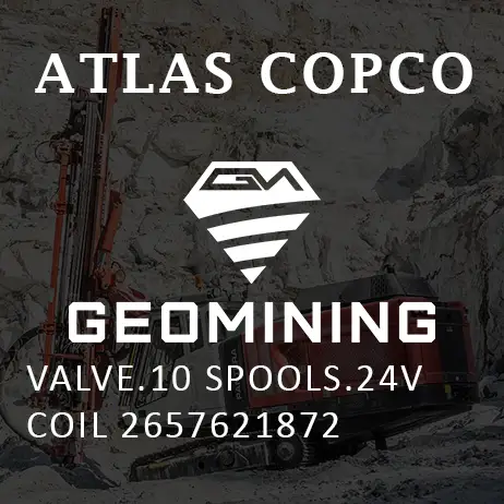 2657621872 КЛАПАН  10 КАТУШЕК  24 В КАТУШКА Atlas Copco / Epiroc