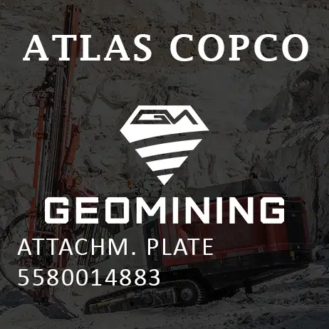 5580014883 ПРИКРЕПЛЯЕМАЯ ПЛАСТИНА Atlas Copco / Epiroc