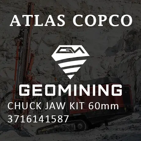 3716141587 КОМПЛЕКТ КУЛАЧКОВ ПАТРОНА 60 ММ Atlas Copco / Epiroc