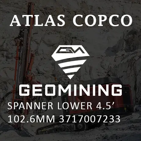 3717007233 ГАЕЧНЫЙ КЛЮЧ НИЖНИЙ 4.5' 102.6MM Atlas Copco / Epiroc