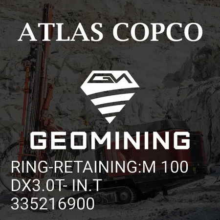 335216900 КОЛЬЦО СТОПОРНОЕ:M 100DX3.0T- IN.T Atlas Copco / Epiroc