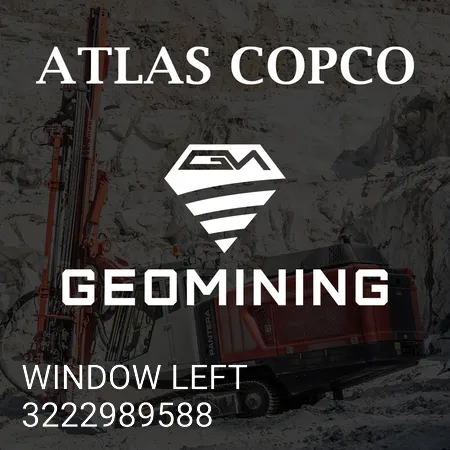 3222989588 ОКНО СЛЕВА Atlas Copco / Epiroc