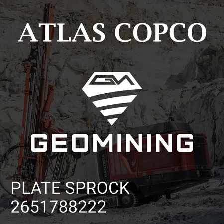 2651788222 ПЛАСТИНА ЗВЕЗДОЧКА Atlas Copco / Epiroc