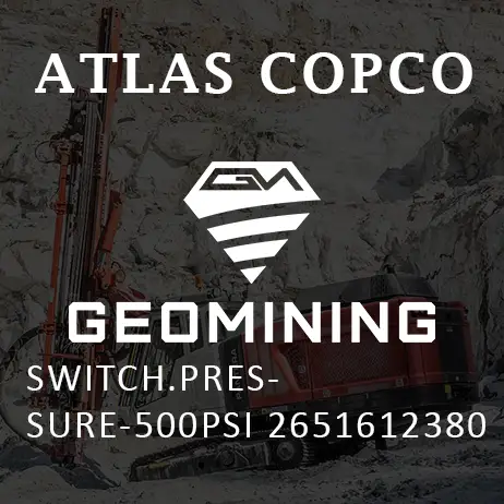 2651612380 ПЕРЕКЛЮЧАТЕЛЬ ДАВЛЕНИЯ-500PSI Atlas Copco / Epiroc