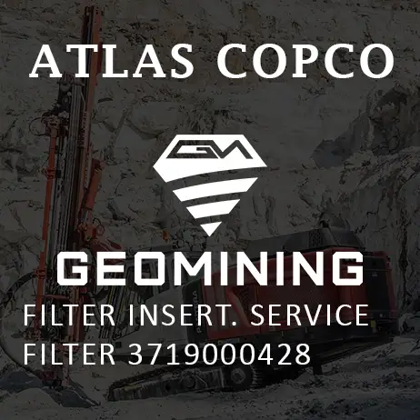 3719000428 ПРОСТАВКА ФИЛЬТРА  ФИЛЬТР СЕРВИСНЫЙ Atlas Copco / Epiroc
