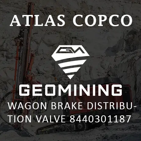 8440301187 КЛАПАН РАСПРЕДЕЛЕНИЯ ТОРМОЗОВ ВАГОНА Atlas Copco / Epiroc