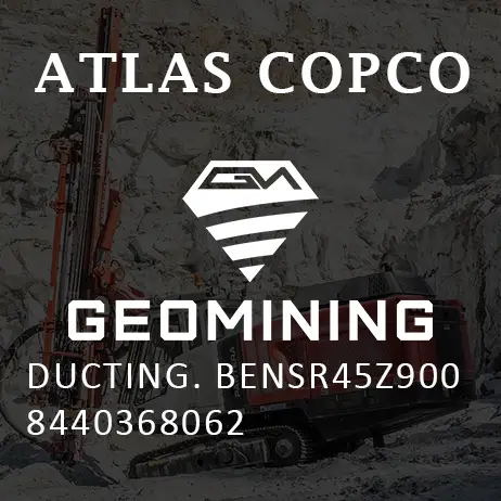 8440368062 ВОЗДУХОВОД  BENSR45Z900 Atlas Copco / Epiroc