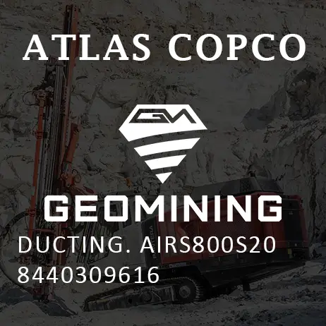 8440309616 ВОЗДУХОВОДЫ  ВОЗДУХОВОДЫ800S20 Atlas Copco / Epiroc