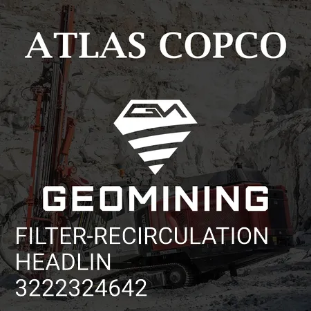 3222324642 ФИЛЬТР-РЕЦИРКУЛЯЦИЯ ПОТОЛКА Atlas Copco / Epiroc