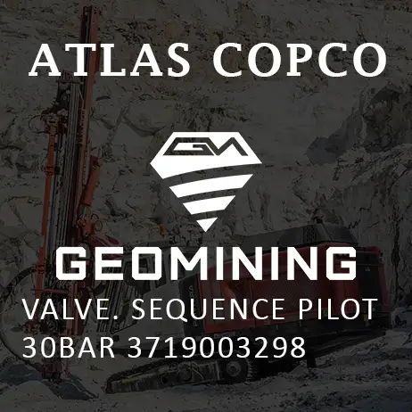 3719003298 КЛАПАН  ПОСЛЕДОВАТЕЛЬНЫЙ ПИЛОТ 30БАР Atlas Copco / Epiroc