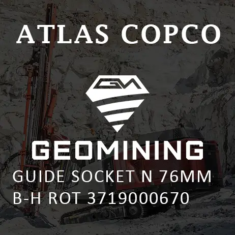 3719000670 НАПРАВЛЯЮЩАЯ ГНЕЗДА N 76MM BH ROT Atlas Copco / Epiroc