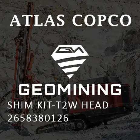 2658380126 КОМПЛЕКТ ПРОКЛАДОК-ГОЛОВКА T2W Atlas Copco / Epiroc