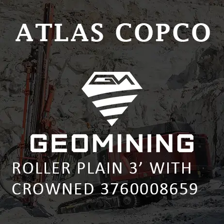 3760008659 РОЛИК ПЛАН 3' С КОРОНКОЙ Atlas Copco / Epiroc
