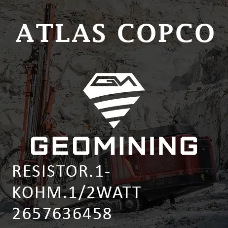2657636458 РЕЗИСТОР 1КОМ 1/2ВАТТ Atlas Copco / Epiroc