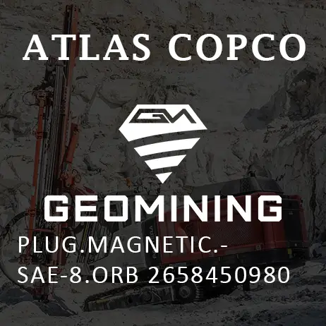 2658450980 ВИЛКА МАГНИТНАЯ SAE-8 ORB Atlas Copco / Epiroc