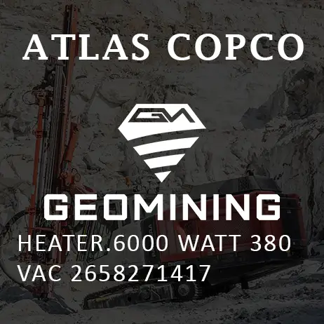 2658271417 НАГРЕВАТЕЛЬ  6000 ВТ 380 В ПЕРЕМЕННОГО ТОКА Atlas Copco / Epiroc