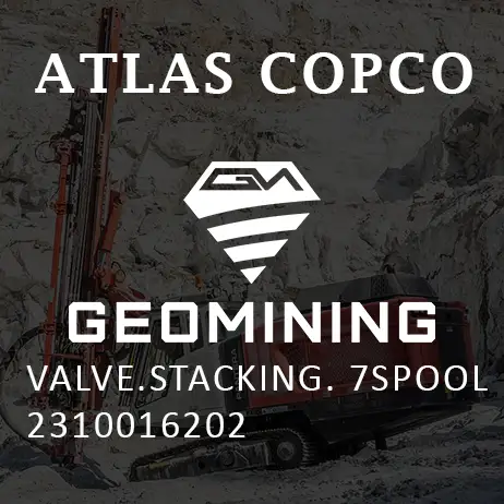 2310016202 КЛАПАН  СТЕКЛОПОДЪЕМНЫЙ  7-ЗОЛОТКОВЫЙ Atlas Copco / Epiroc