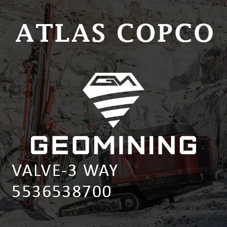 5536538700 КЛАПАН-3-ХОДОВОЙ Atlas Copco / Epiroc