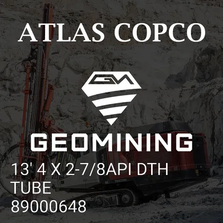 89000648 13'4 X 2-7/8API ПОГРУБИТЕЛЬНЫЕ ТРУБЫ Atlas Copco / Epiroc