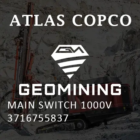 3716755837 ГЛАВНЫЙ ВЫКЛЮЧАТЕЛЬ 1000В Atlas Copco / Epiroc