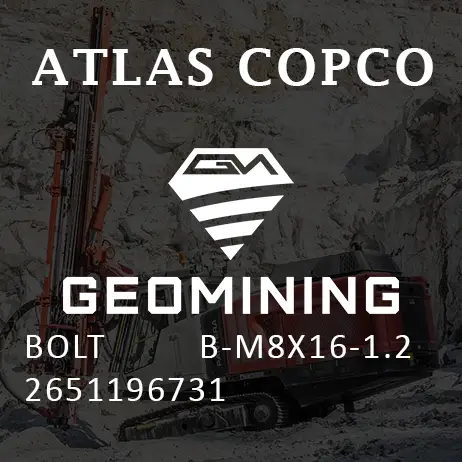 2651196731 БОЛТ B-M8X16-1.2 Atlas Copco / Epiroc