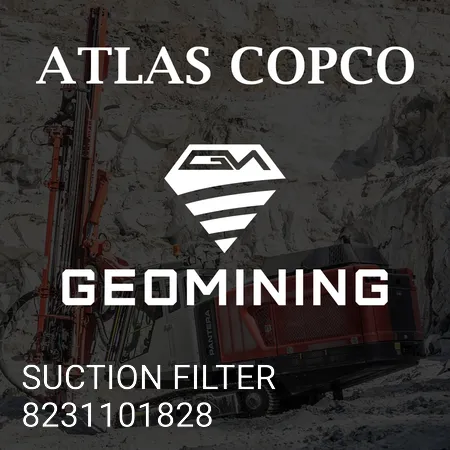 8231101828 ВСАСЫВАЮЩИЙ ФИЛЬТР Atlas Copco / Epiroc