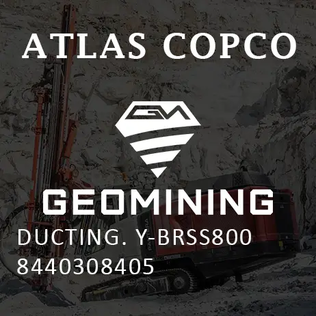 8440308405 ВОЗДУХОВОД  Y-BRSS800 Atlas Copco / Epiroc