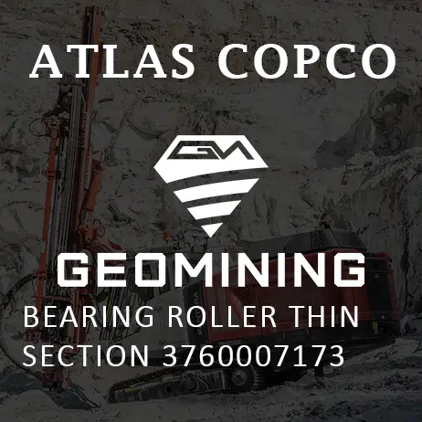 3760007173 ПОДШИПНИК РОЛИКОВЫЙ ТОНКИЙ СЕКЦИОННЫЙ Atlas Copco / Epiroc