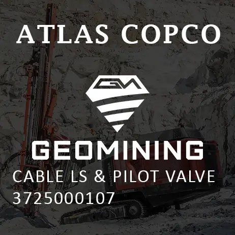 3725000107 КАБЕЛЬ LS И УПРАВЛЯЮЩИЙ КЛАПАН Atlas Copco / Epiroc