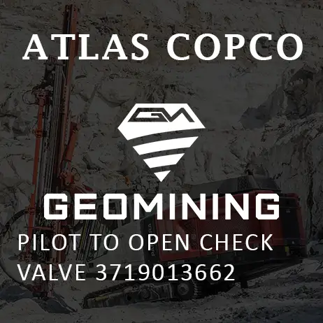 3719013662 ПИЛОТ ДЛЯ ОТКРЫТИЯ ОБРАТНОГО КЛАПАНА Atlas Copco / Epiroc