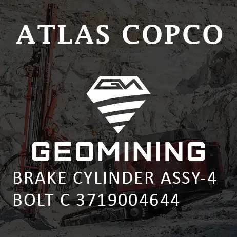 3719004644 ТОРМОЗНОЙ ЦИЛИНДР В СБОРЕ-4 БОЛТ C Atlas Copco / Epiroc